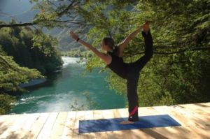 Flowing river Yoga